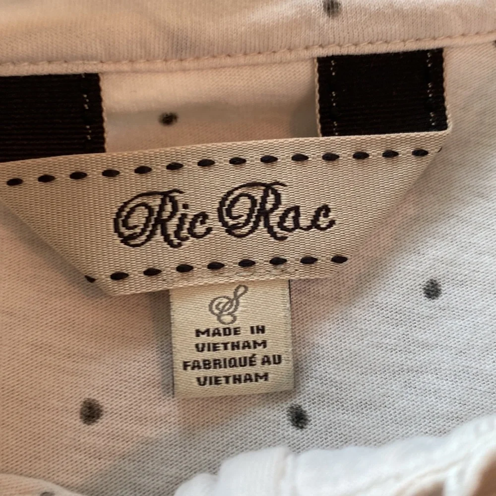 RIC RAC POLKA DOT TOP - Picture 10 of 12